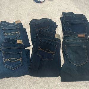 Abercrombie Straight leg and Skinny Jeans Bundle